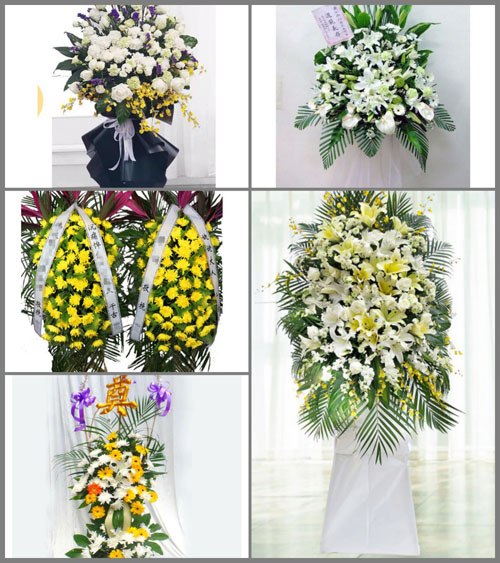 福建福州永泰县嵩口镇下坂村白事花篮预定
